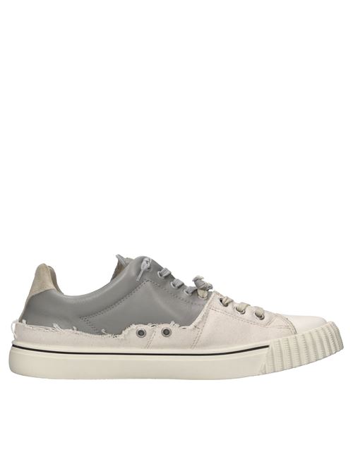 Sneakers in pelle e tessuto MAISON MARGELA | S57WS0391 P4136BEIGE-GRIGIO